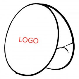 Custom 40" - Circle Horizontal Pop-Out Banner - 2 sides full color imprint