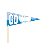 Logo Branded Plastic Flag (4.25"x11")