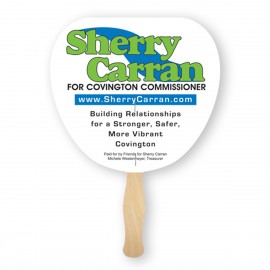 Lightweight Full Color Two Sided Single Paper Leaf Shape Hand Fan with Logo  Lightweight Full Color Two Sided Single Paper Leaf Shape Hand Fan with Logo