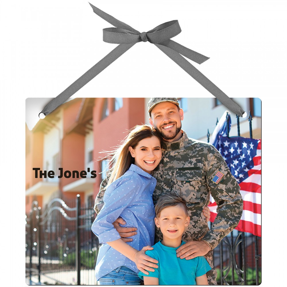 8" x 10" Wood Hanging Sign with Logo 8" x 10" Wood Hanging Sign with Logo