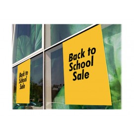 Static Window Cling(16x24) with Logo