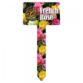 3.25" x 7" Rectangle Aluminum Garden Stake with Logo