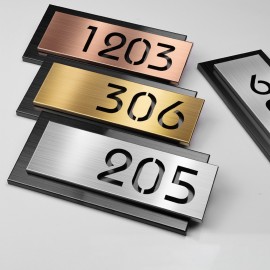 Promotional House Number Sign for Outside