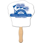 Chef Hat Hand Fan with Logo