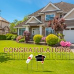 Logo Branded Congratulations Yard Letters