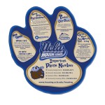 Paw Paper Window Sign (Approximately 8"x8") Custom Imprinted