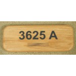 2" x 6" - Customizable Hardwood ADA Compliant Signs with Logo