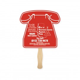 Lightweight Phone Shape Hand Fan with Logo