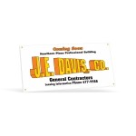 Corrugated Plastic Sign | 24" x 48" | 1 Side with Logo