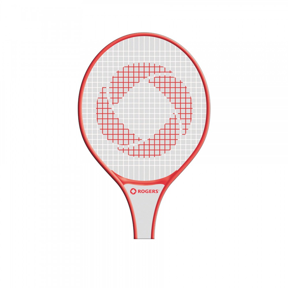 Logo Branded Racket Hand Fan Without Stick