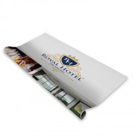 Logo Branded 33.5" Deluxe Pro Retractor Banner (No-Curl Opaque Fabric)