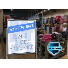 Logo Branded White PVC Board 1/4" (12"x18")- Single Sided-Full Bleed Printing-(6mm)  Logo Branded White PVC Board 1/4" (12"x18")- Single Sided-Full Bleed Printing-(6mm)