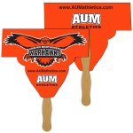 Logo Branded Mascot Hand Fan Full Color (2 Sides)