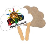 Cloud Recycled Hand Fan Logo Branded