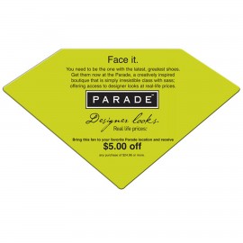 Personalized Diamond Hand Fan Without Stick  Personalized Diamond Hand Fan Without Stick