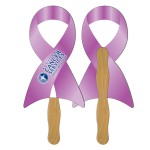 Ribbon Fast Hand Fan (2 Sides) 1 Day Custom Imprinted