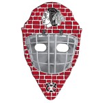 Hockey Mask Paper Window Sign (Approximately 8"x8") Logo Branded