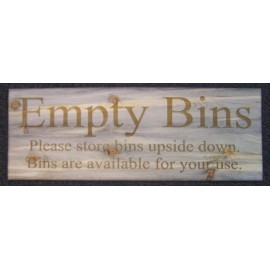 6" x 18" - Hardwood Sign with Logo  6" x 18" - Hardwood Sign with Logo
