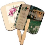 Customized Bread Slice Recycled Hand Fan