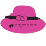 Logo Branded Dress Hat Hand Fan Without Stick