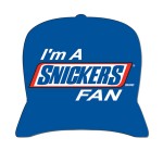 Baseball Cap Paper Window Sign (Approximately 8"x8") Logo Branded