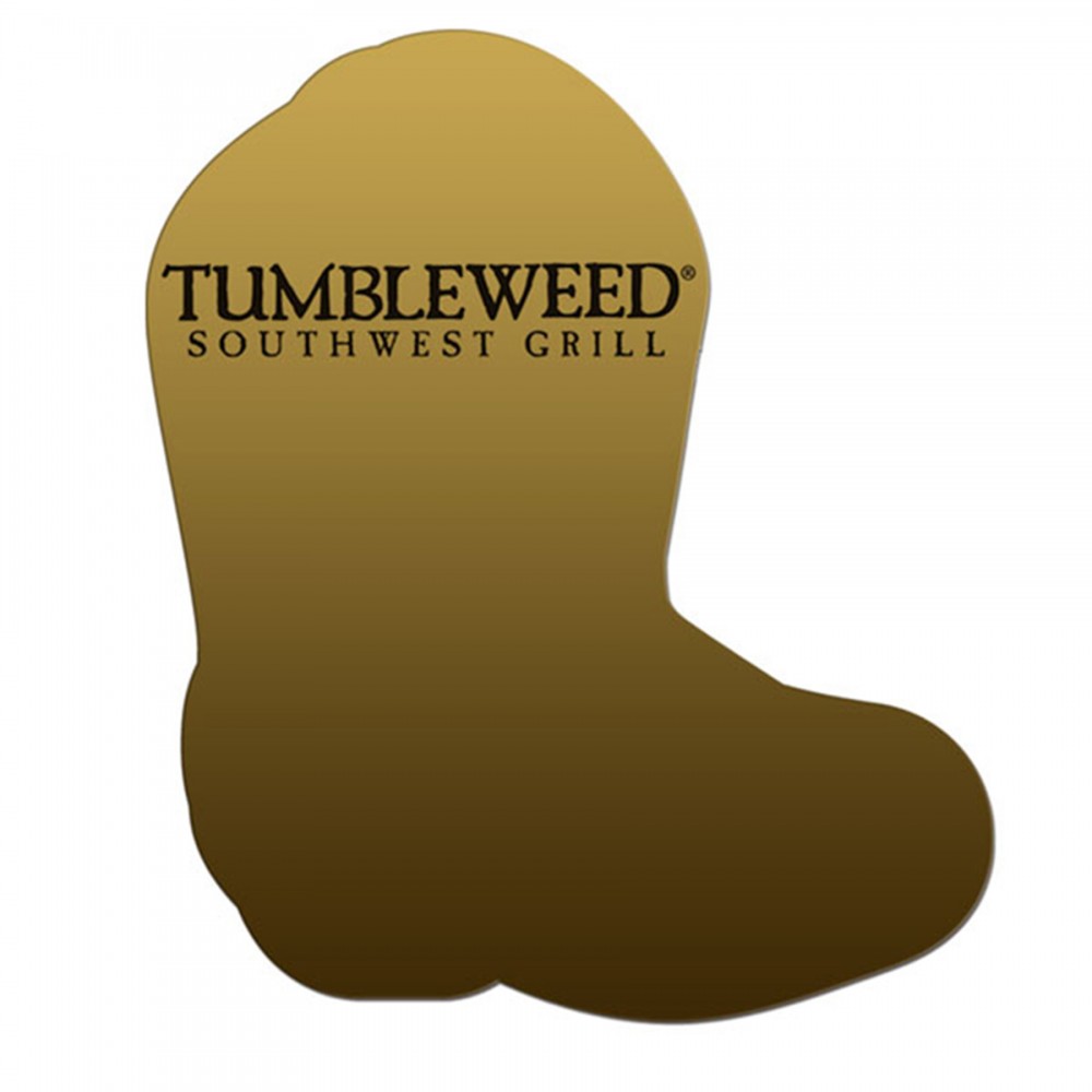 Boot Paper Window Sign (Approximately 8"x8") Custom Imprinted Boot Paper Window Sign (Approximately 8"x8") Custom Imprinted