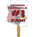 Arizona State Hand Fan with Logo