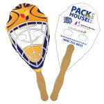 Hockey Mask Fast Hand Fan (2 Sides) 1 Day Logo Branded