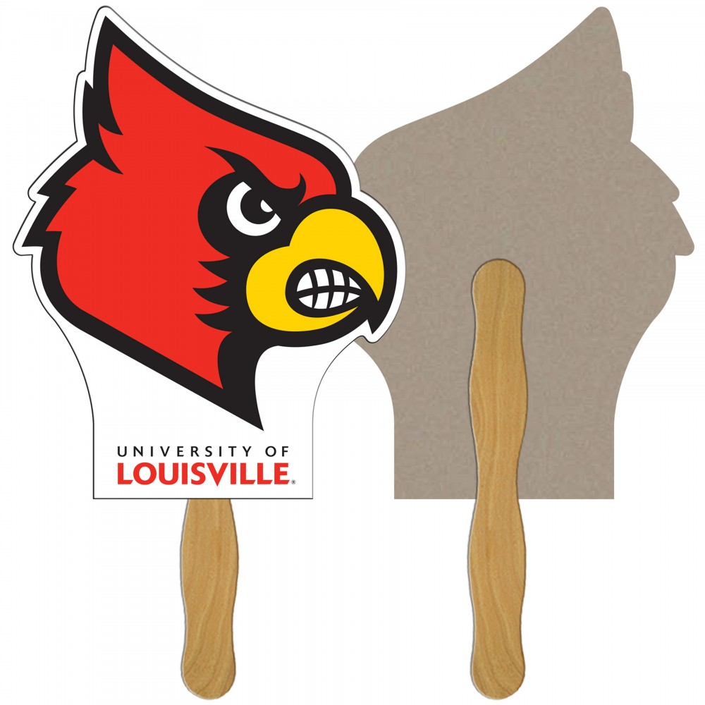 Bird Head Recycled Hand Fan Custom Printed Bird Head Recycled Hand Fan Custom Printed