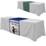 Custom Imprinted 24" x 84" Table Runner Polyester Full Color Dye Sublimation