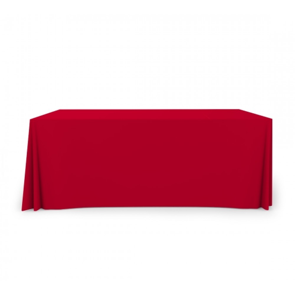3 Sided Plain Table Cover - 4' x 2.5' Custom Imprinted 3 Sided Plain Table Cover - 4' x 2.5' Custom Imprinted