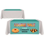 60" x 60" Knit Polyester Custom Table Runner with Logo