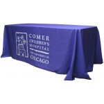 Table Cover Loose Throw w/Full Sublimation (6 ft) with Logo