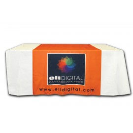 48" x 82" Custom Printed Indoor Table Throws with Logo