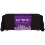 30" x 72" Digitally Printed Table Runners with Logo