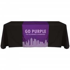 30" x 72" Digitally Printed Table Runners with Logo