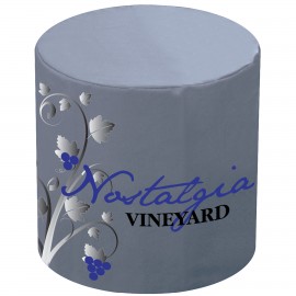 30" Round Customized Fitted Style Table Cover with Logo
