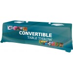 Logo Branded Convertible Premium Dye Sublimated Full Table Throw