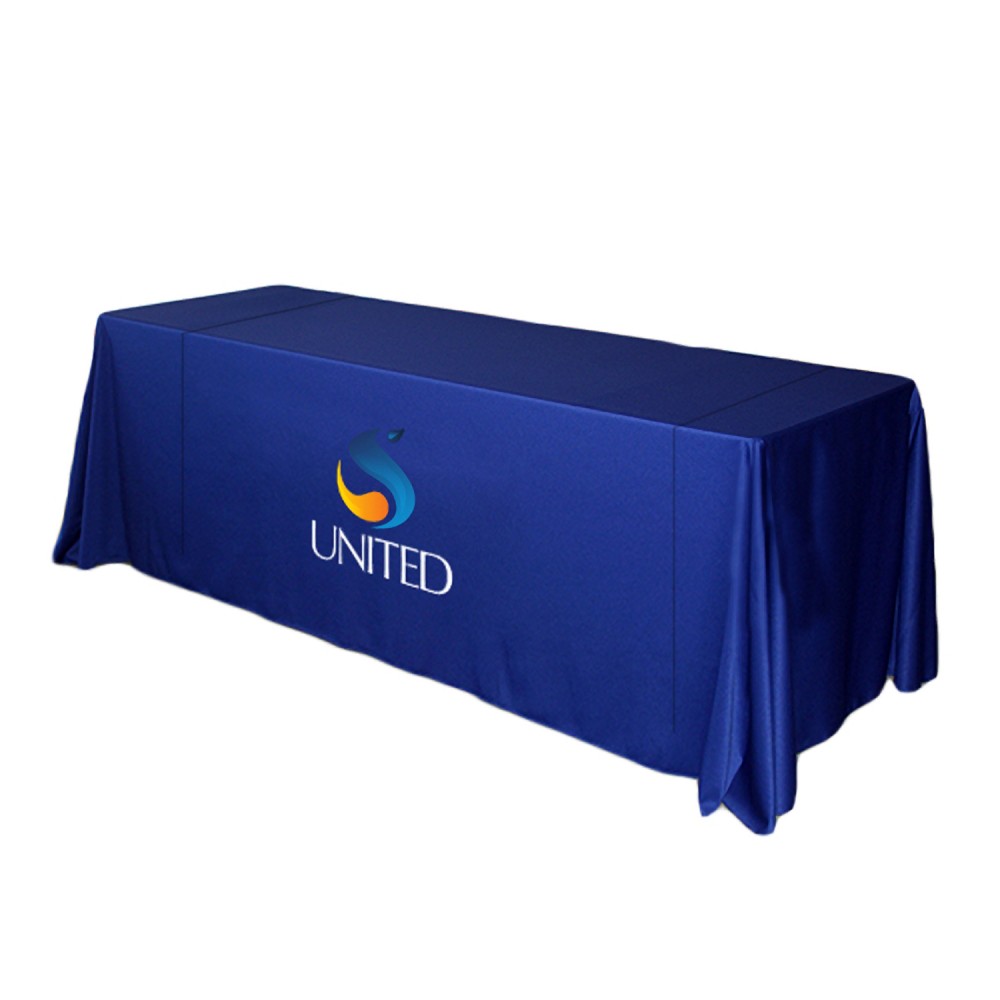 8' Econ. 42"H Fully Printed Throw Cover with Logo