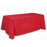 Washable Rectangle Tablecloth Table Cover For Buffet Table, Parties, etc with Logo
