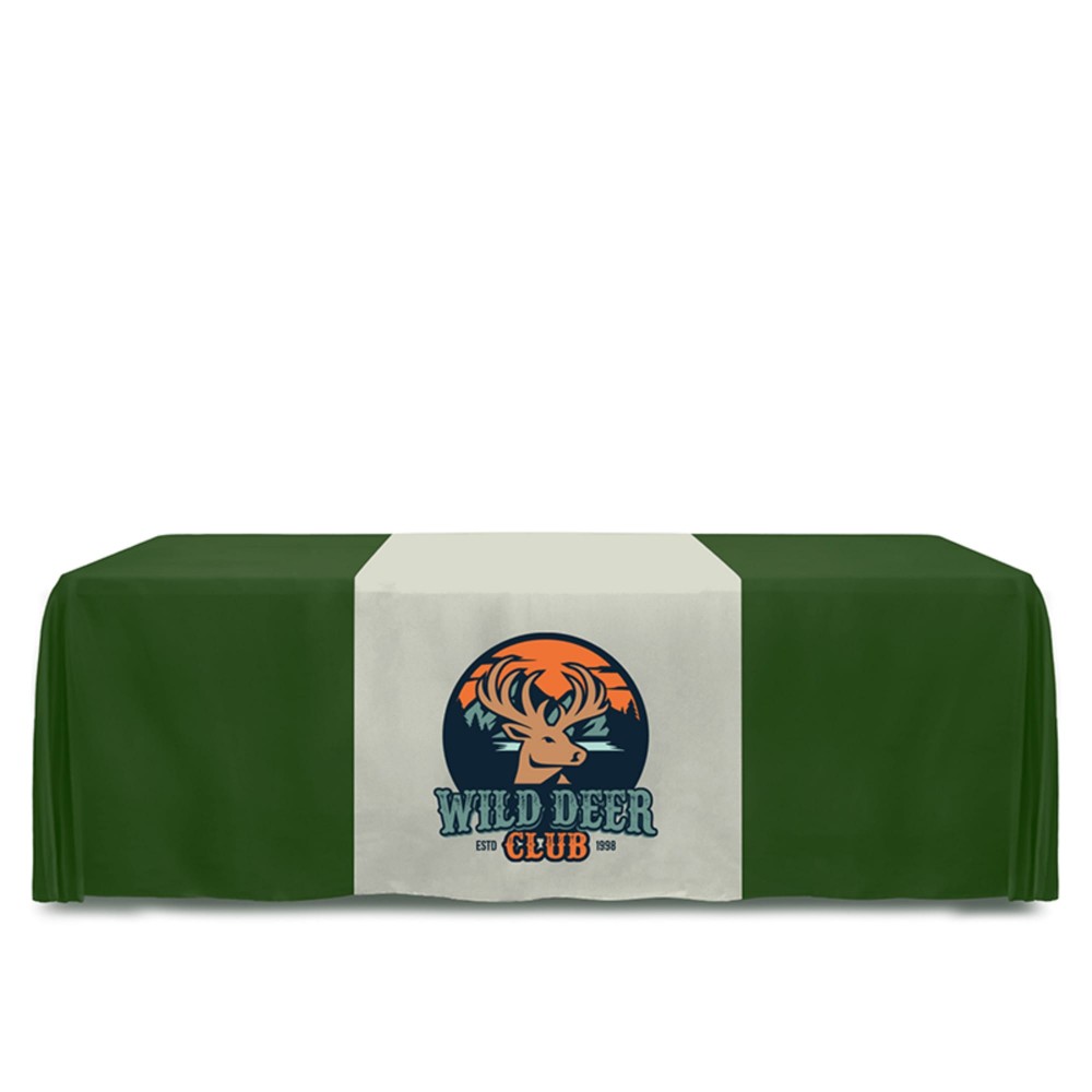 Customized 30 X 90 Inch Full Color Table Runner Customized 30 X 90 Inch Full Color Table Runner