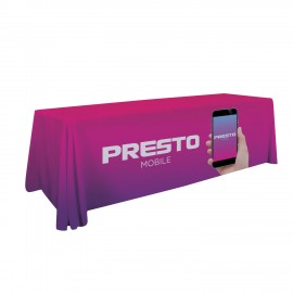 8' Premium Table Throw with Carry Bag with Logo