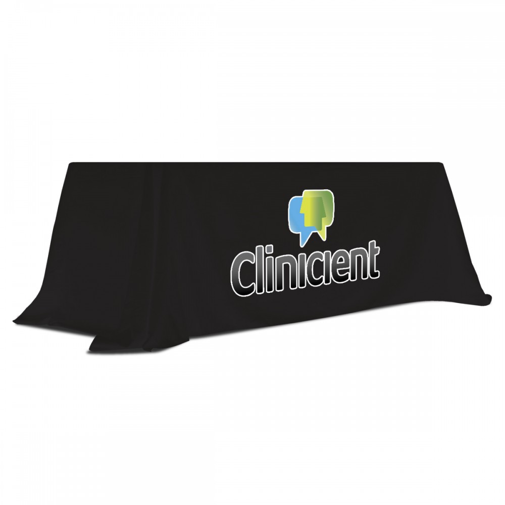 Black 8' Standard Throw (Full-Color Dynamic Adhesion) Logo Branded Black 8' Standard Throw (Full-Color Dynamic Adhesion) Logo Branded