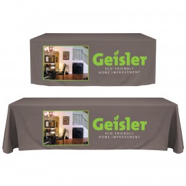 6' to 8' Convertible Table Topper with Logo  6