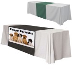 Promotional 36" x 84" Full Color Table Runner Dye Sublimation - Made in the USA