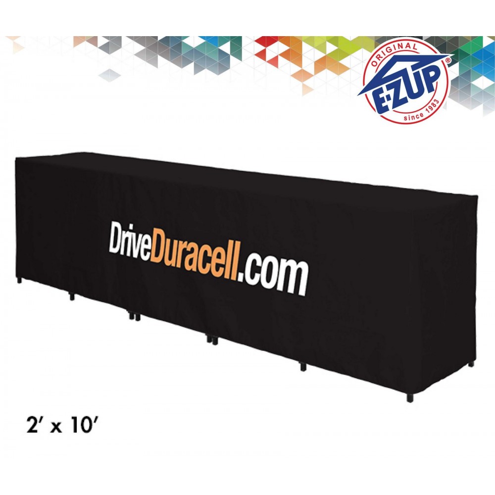 Instant Table Cover (2' x 10') Logo Branded Instant Table Cover (2' x 10') Logo Branded