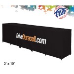 Instant Table Cover (2' x 10') Logo Branded