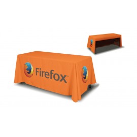 Promotional 6 Ft. Table Throw - Open Back - 24 Hr Service  Promotional 6 Ft. Table Throw - Open Back - 24 Hr Service