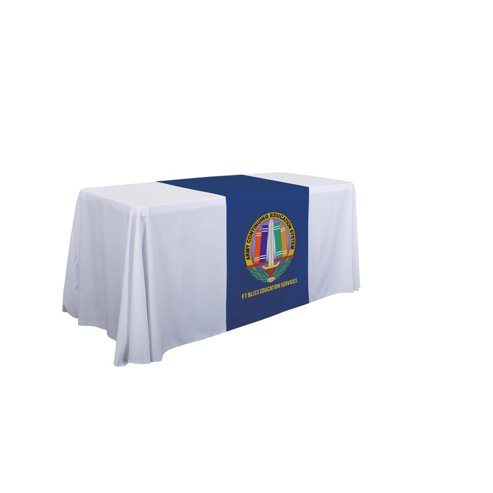 4Ft Table Runner with Logo 4Ft Table Runner with Logo