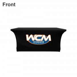 Promotional 4Ft 3-Sided Stretch Table Cover